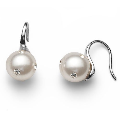 Fülbevaló Swarovski kristályokkal Oliver Weber Pearl