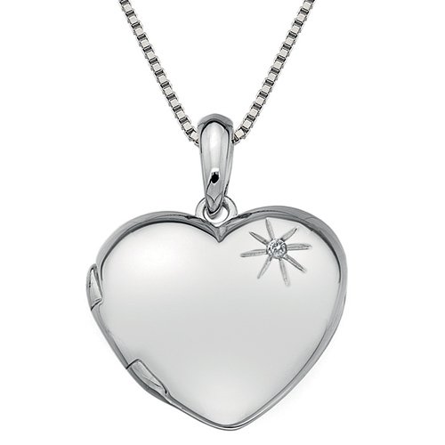 Ezüst medál Hot Diamonds Memoirs Heart Locket