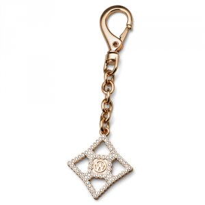 Swarovski kristályokkal díszített kulcstartó Oliver Weber OW Gold 57140G