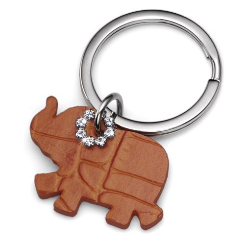 Swarovski kristályokkal díszített kulcstartó Oliver Weber Elephant Orange