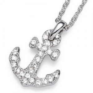 Medál Swarovski kristályokkal Oliver Weber Anchor 11540R