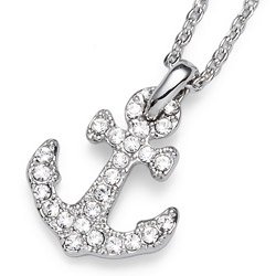 Medál Swarovski kristályokkal Oliver Weber Anchor 11540R