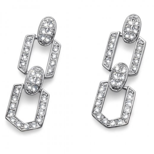Fülbevaló Swarovski kristályokkal Oliver Weber High 22443R