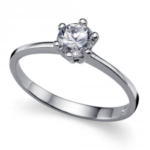 Ezüst gyűrű Swarovski kristályokkal Oliver Weber Brilliance 63215