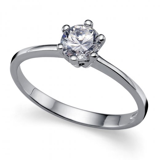 Ezüst gyűrű Swarovski kristályokkal Oliver Weber Brilliance 63215