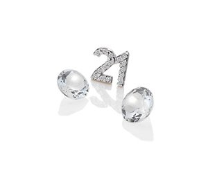 Medál Hot Diamonds dvadsaťjeden Anais element EX210