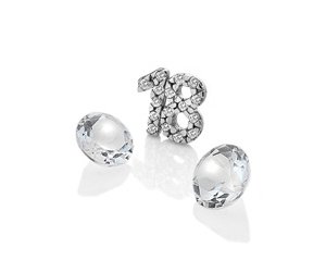Medál Hot Diamonds Tizennyolc Anais element EX208