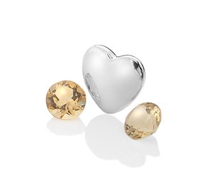 Medál Hot Diamonds Heart Anais element EX130