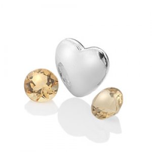 Medál Hot Diamonds Heart Anais element EX130