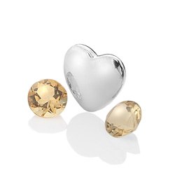 Medál Hot Diamonds Heart Anais element EX130