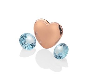 Medál Hot Diamonds Heart Anais element EX143