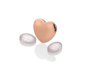 Medál Hot Diamonds Heart Anais element EX141