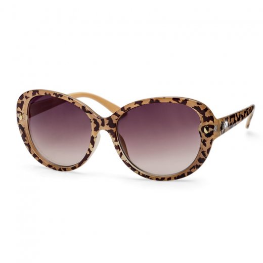 Napszemüveg Oliver Weber Leopard Brown