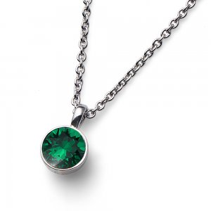 Medál Swarovski kristályokkal Oliver Weber Uno Emerald