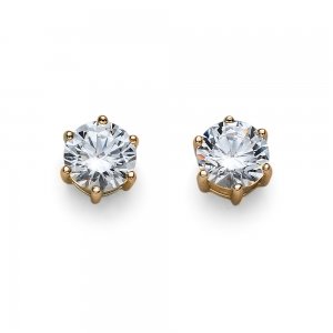 Fülbevaló Swarovski kristályokkal Oliver Weber Brilliance Medium gold crystal