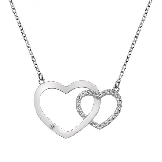Ezüst nyaklánc Hot Diamonds Love DN128