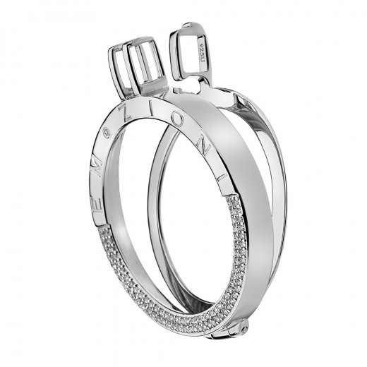 Ezüst medál Hot Diamonds Emozioni Reflessi Coin Keeper EK044