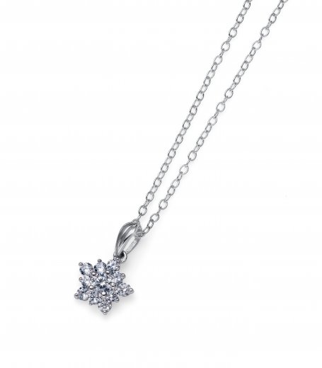 Ezüst medál Swarovski kristályokkal Oliver Weber Subtle