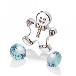 Medál Hot Diamonds Anais element kék Topáz AC106
