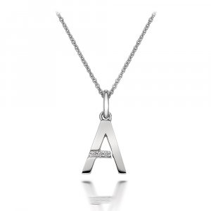 Ezüst medál Hot Diamonds Micro A Clasic DP401