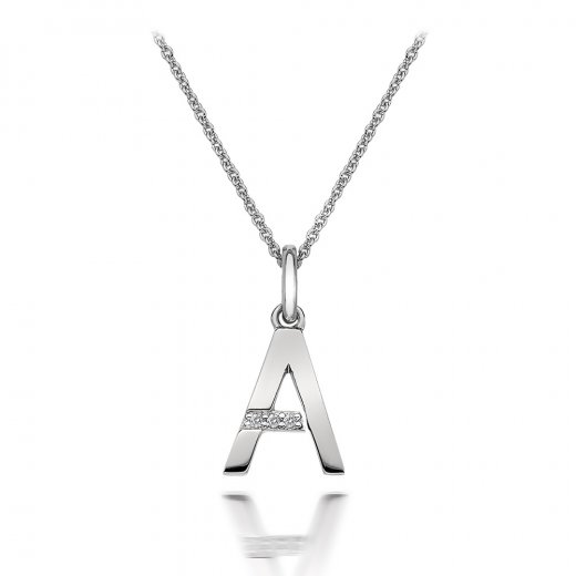 Ezüst medál Hot Diamonds Micro A Clasic DP401