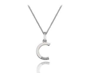 Ezüst medál Hot Diamonds Micro C Clasic DP403