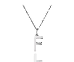 Medál Hot Diamonds Micro F Clasic DP406