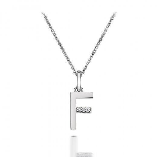 Medál Hot Diamonds Micro F Clasic DP406