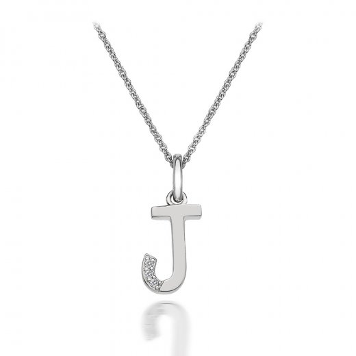 Ezüst medál Hot Diamonds Micro J Clasic DP410