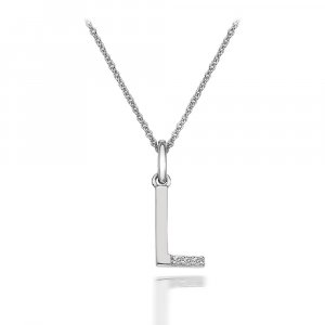 Ezüst medál Hot Diamonds Micro L Clasic DP412
