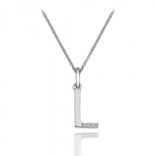 Ezüst medál Hot Diamonds Micro L Clasic DP412