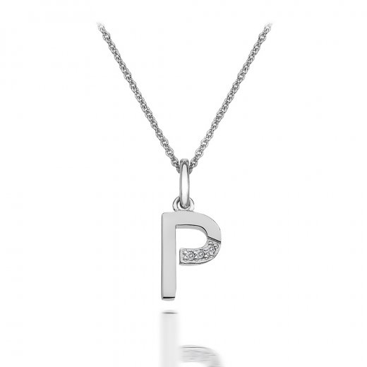 Ezüst medál Hot Diamonds Micro P Clasic DP416
