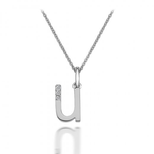 Ezüst medál Hot Diamonds Micro U Clasic DP421
