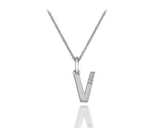Ezüst medál Hot Diamonds Micro V Clasic DP422