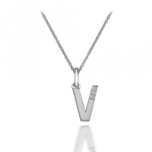 Ezüst medál Hot Diamonds Micro V Clasic DP422