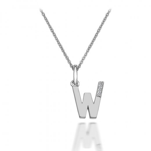 Ezüst medál Hot Diamonds Micro W Clasic DP423