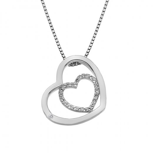 Ezüst medál Hot Diamonds Adorable Encased DP691