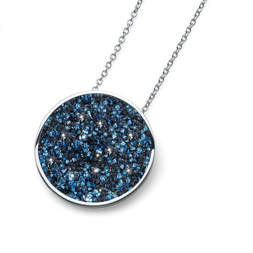 Medál Swarovski kristályokkal Oliver Weber Extase large blue