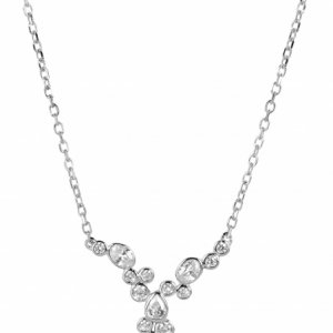 Silver Cat ezüst nyaklánc cirkónokkal SC280