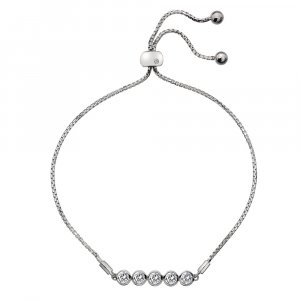 Ezüst karkötő Hot Diamonds Willow DL581