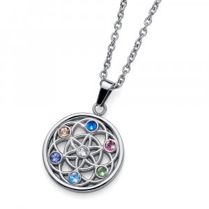 Medál Swarovski kristályokkal Oliver Weber Seed multi