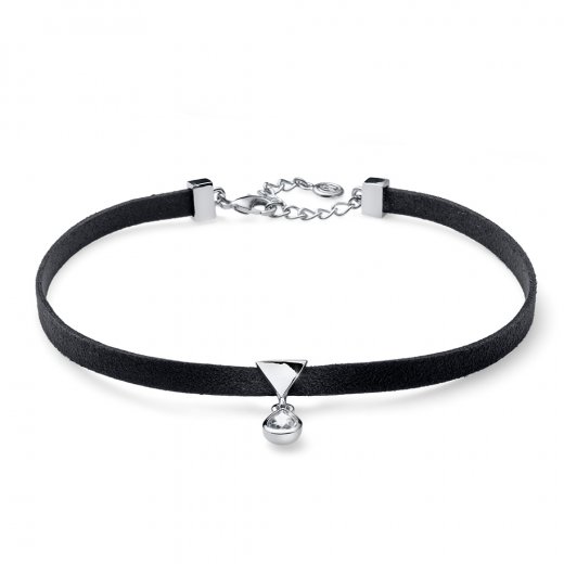 Chokker Swarovski kristályokkal Oliver Weber Spot black