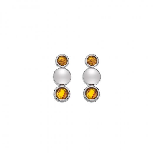 Ezüst fülbevaló Hot Diamonds Emozioni Nettare EE036