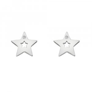 Ezüst fülbevaló Hot Diamonds Diamond Amulets DE587