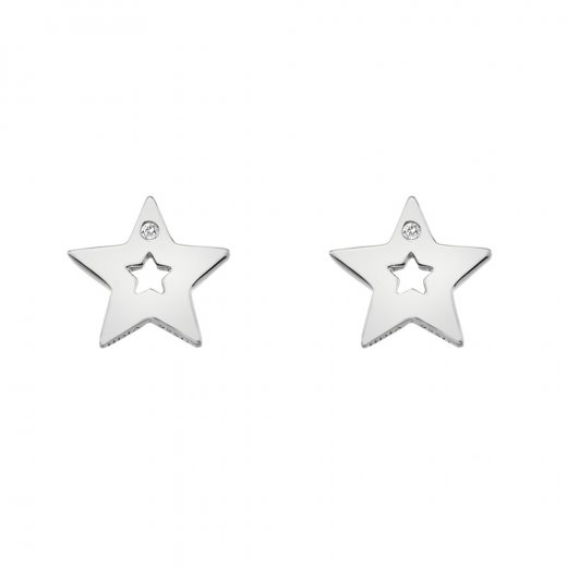 Ezüst fülbevaló Hot Diamonds Diamond Amulets DE587