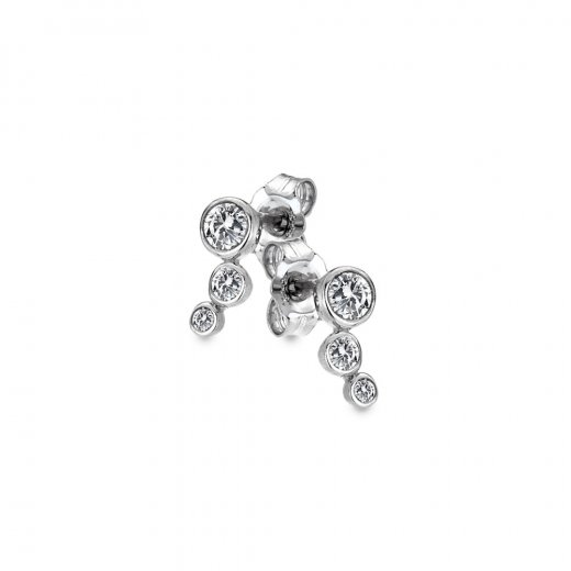 Ezüst fülbevaló Hot Diamonds Tender DE640