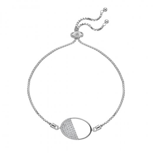 Ezüst karkötő Hot Diamonds Horizon Topáz DL602