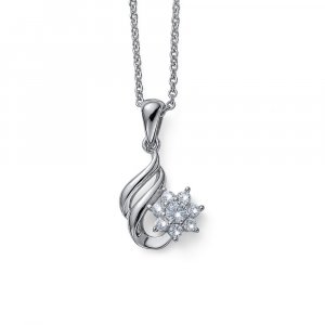 Medál Swarovski kristályokkal Oliver Werber Legend CZ crystal WHI
