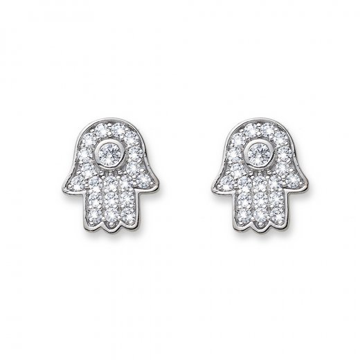 Fülbevaló Swarovski kristályokkal Oliver Weber Brace CZ crystal WHI