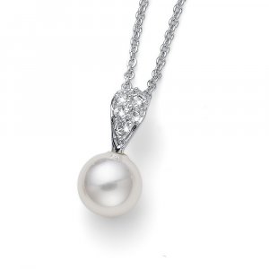 Medál Swarovski kristályokkal Oliver Weber Pearl simple CRY